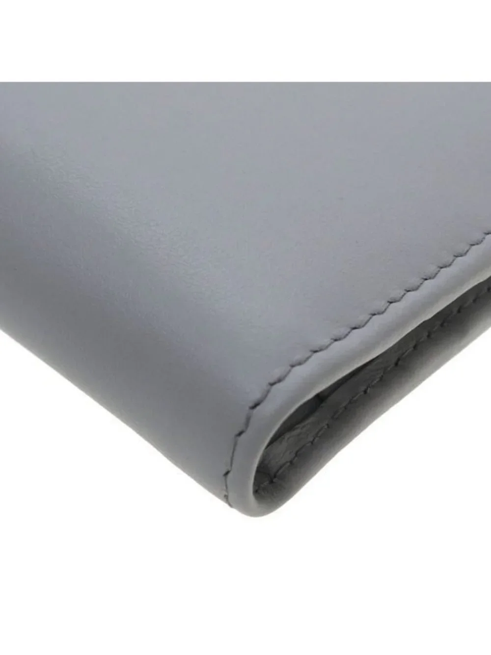 Prada Compact Wallet Gray